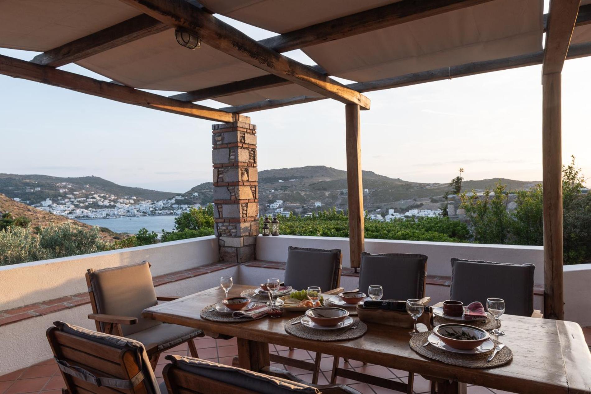 Blue Vista Patmos Βίλα Σκάλα Εξωτερικό φωτογραφία