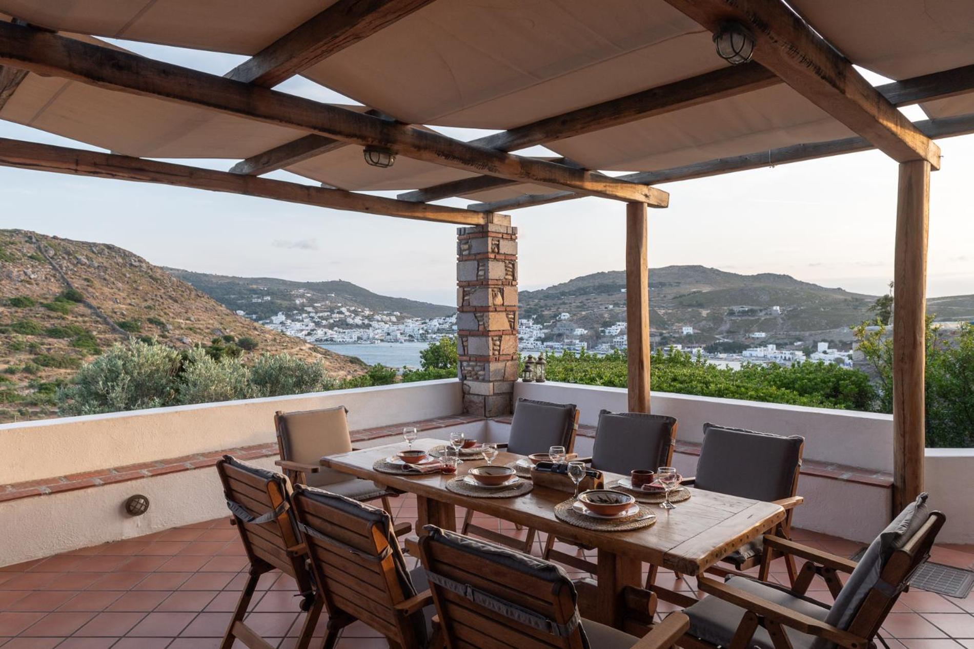 Blue Vista Patmos Βίλα Σκάλα Εξωτερικό φωτογραφία