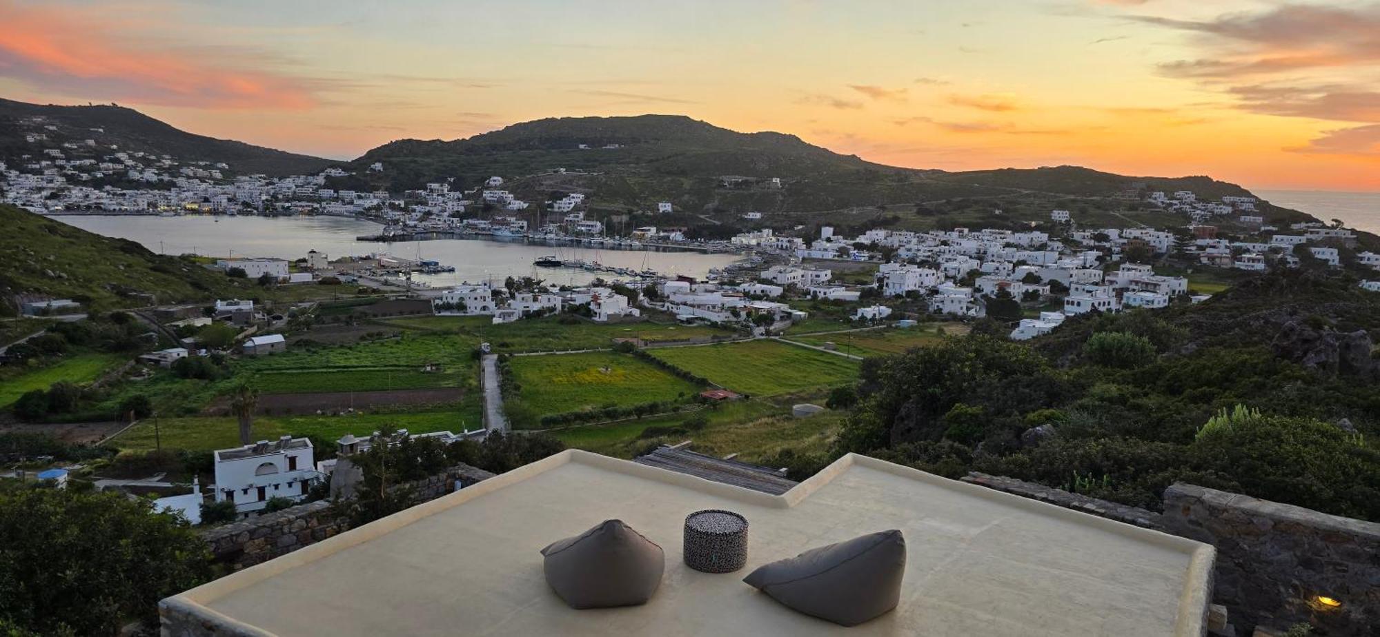 Blue Vista Patmos Βίλα Σκάλα Δωμάτιο φωτογραφία