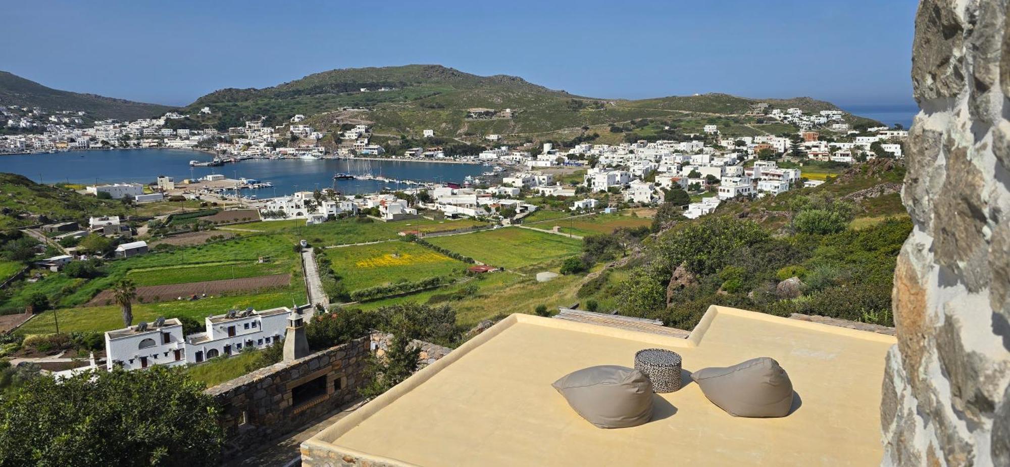 Blue Vista Patmos Βίλα Σκάλα Δωμάτιο φωτογραφία